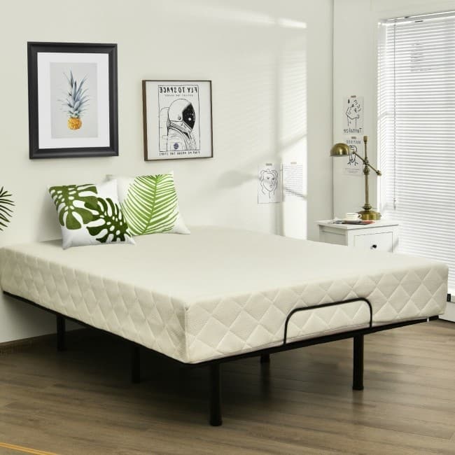 Adjustable Bed Base Frame with Wireless Remote Control