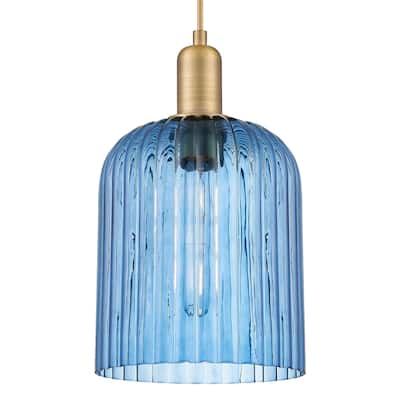 Innovations Lighting 716-1P-G559-8BL Bridal Veil 8" Wide Cord Hung