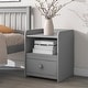 preview thumbnail 12 of 11, Twin Bed with Nightstand - Sturdy for All Ages