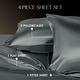 preview thumbnail 53 of 54, Martex Elegance Satin Sheet Set Silky Soft Smooth Luxury Bed Sheets