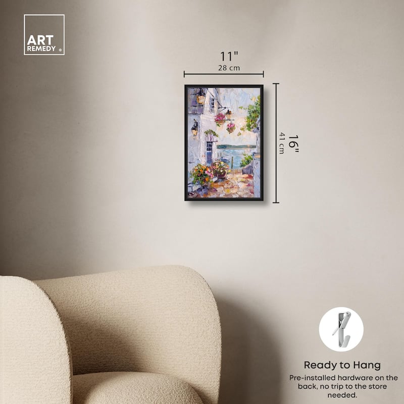 Harbor Hideaway I Canvas by Art Remedy