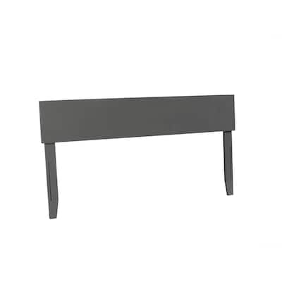 Modern Low-Profile Wood Panel Headboard with Built-In USB Charger, Clean Minimalist Design for Easy Styling