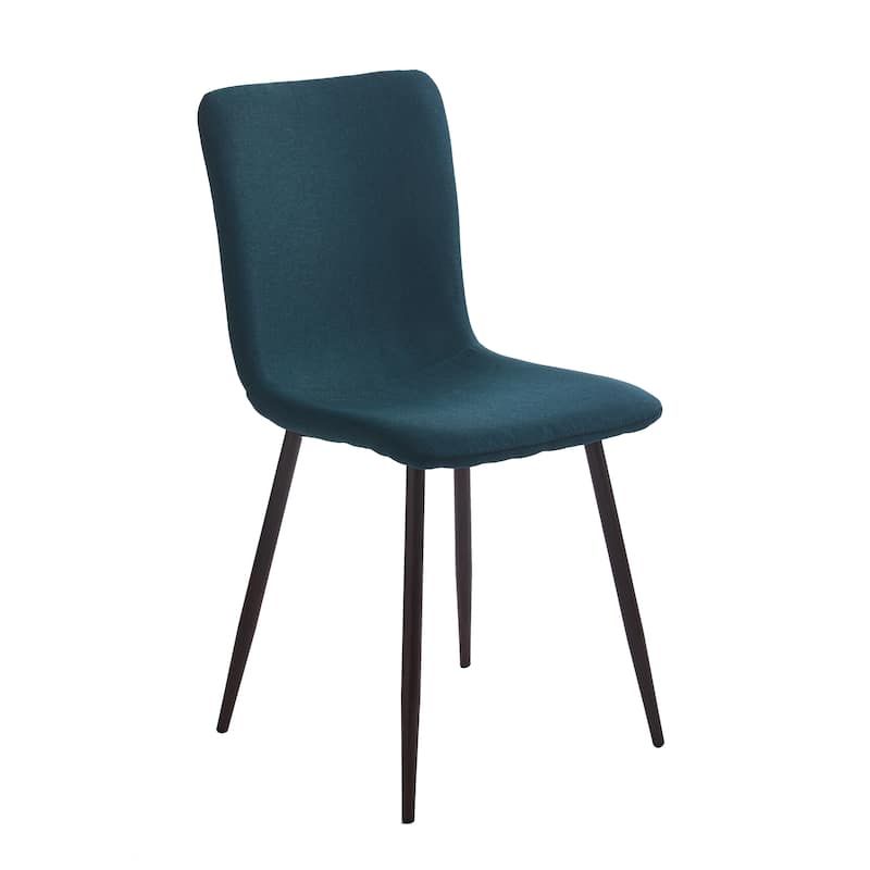 Porthos Home Lexi Dining Chairs Set of 2, Fabric Upholstery, Iron Legs