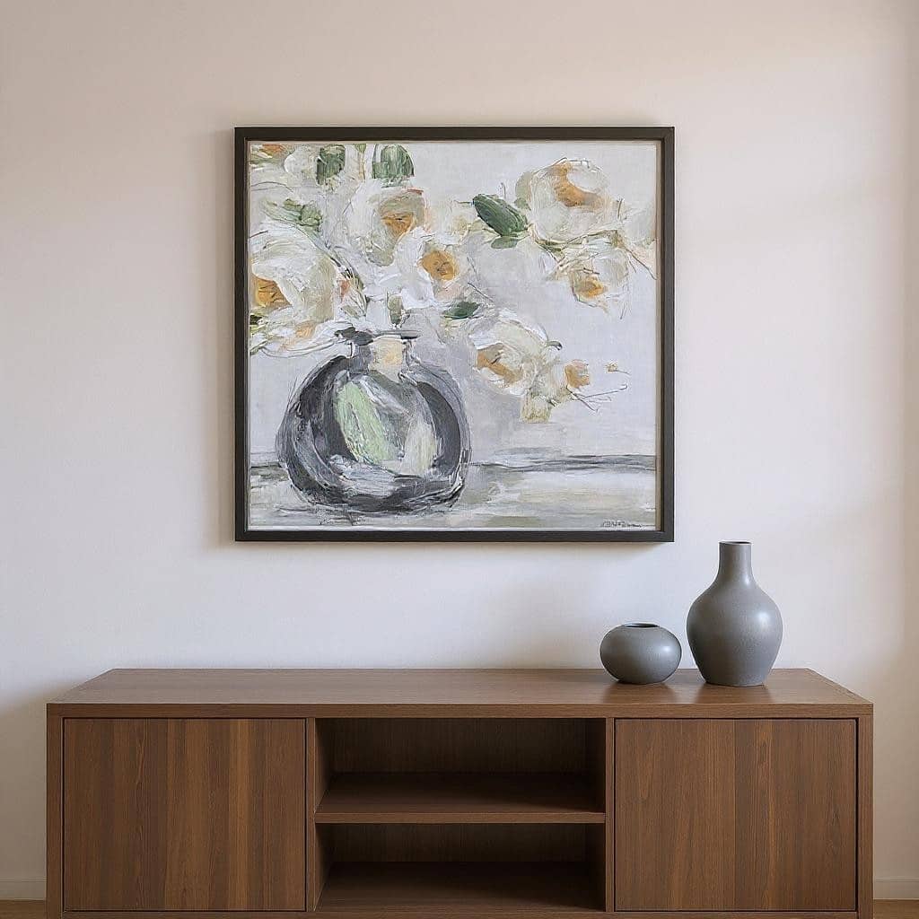 HomeRoots Set Of Two Rendition Rhapsody Gold Framed Wall Art