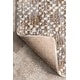 preview thumbnail 21 of 24, Nuloom Contemporary Modern Mayen Geo Trellis Area Rug