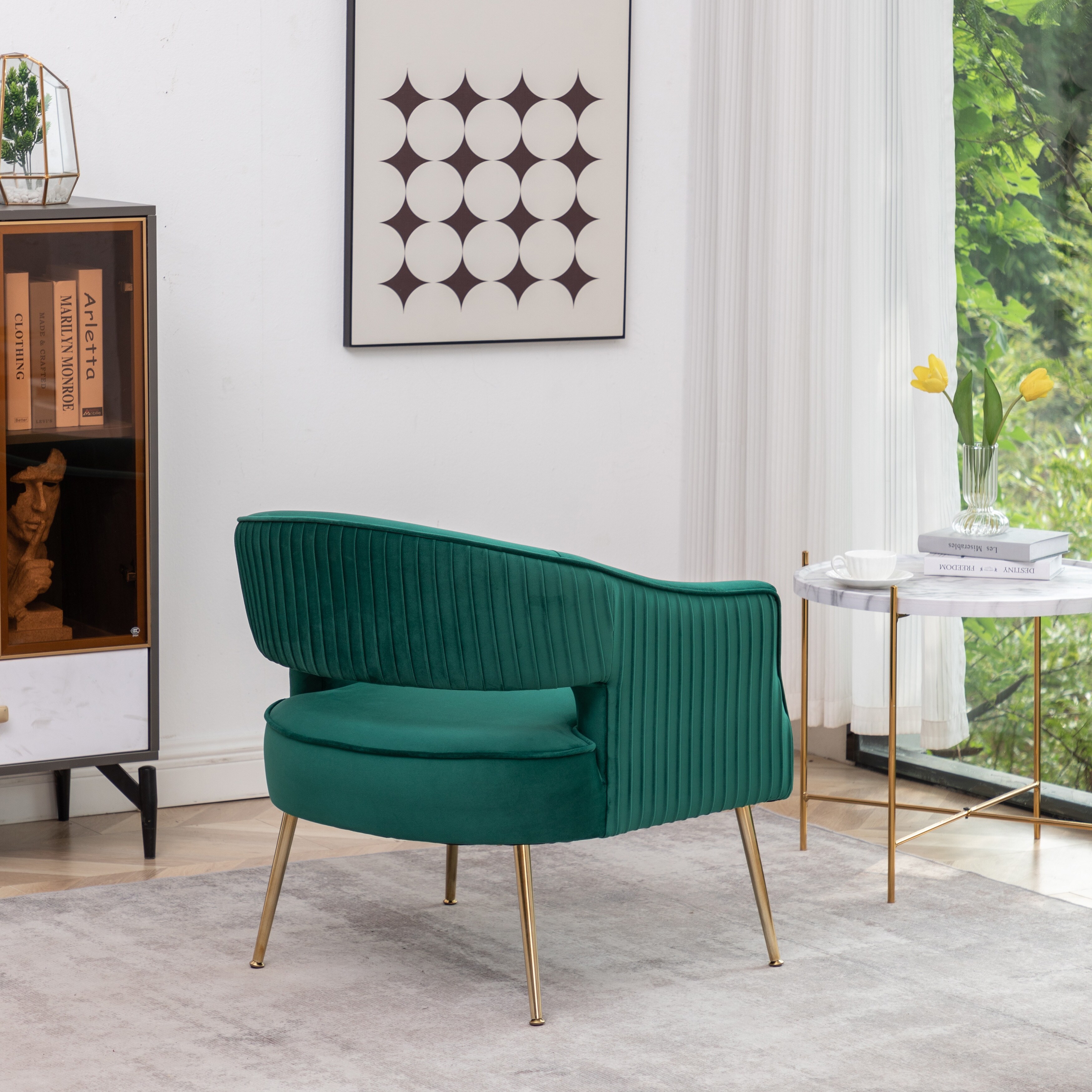 Freedom sales velvet chair