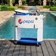 preview thumbnail 2 of 20, Permasteel Sporty Oval Shape Patio Cooler with Pepsi Logo