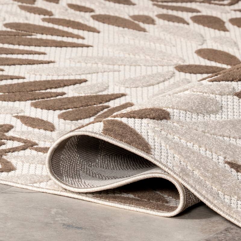 Nuloom Ronda Bold Floral Indoor/Outdoor Area Rug