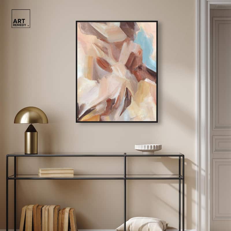 Layers of Colors I Canvas by Art Remedy