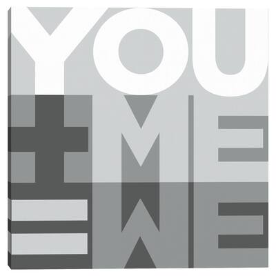 You Me We I by Parker Jones Canvas Art Print