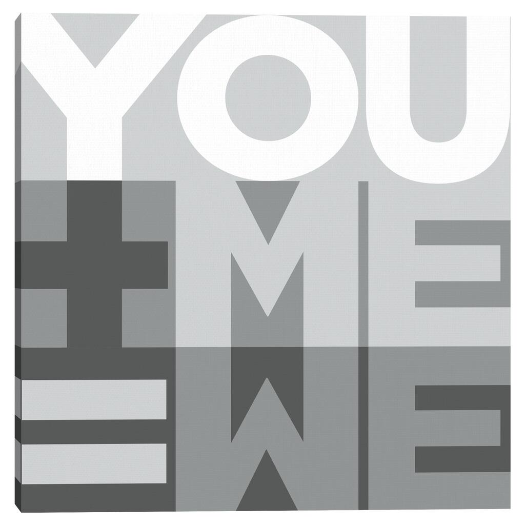 You Me We I by Parker Jones Canvas Art Print