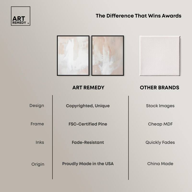 Opalescent Hues I Canvas Set of 2 by Art Remedy