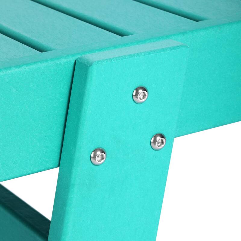 Laguna Hdpe All Weather Outdoor Patio Pool Reclining Chaise Lounge