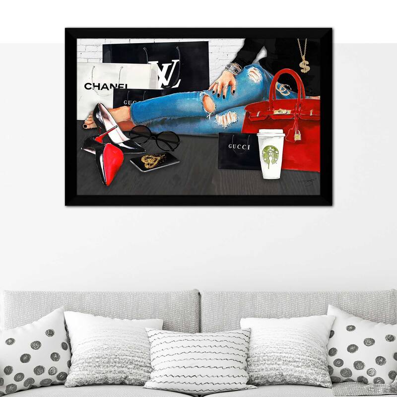 "Free to Shop" by Jodi Print on Acrylic