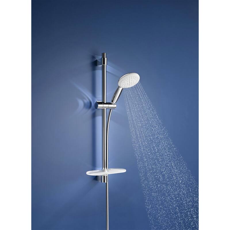 Grohe 26 077 2 Tempesta Shower System with Hand Shower, Slide Bar, and