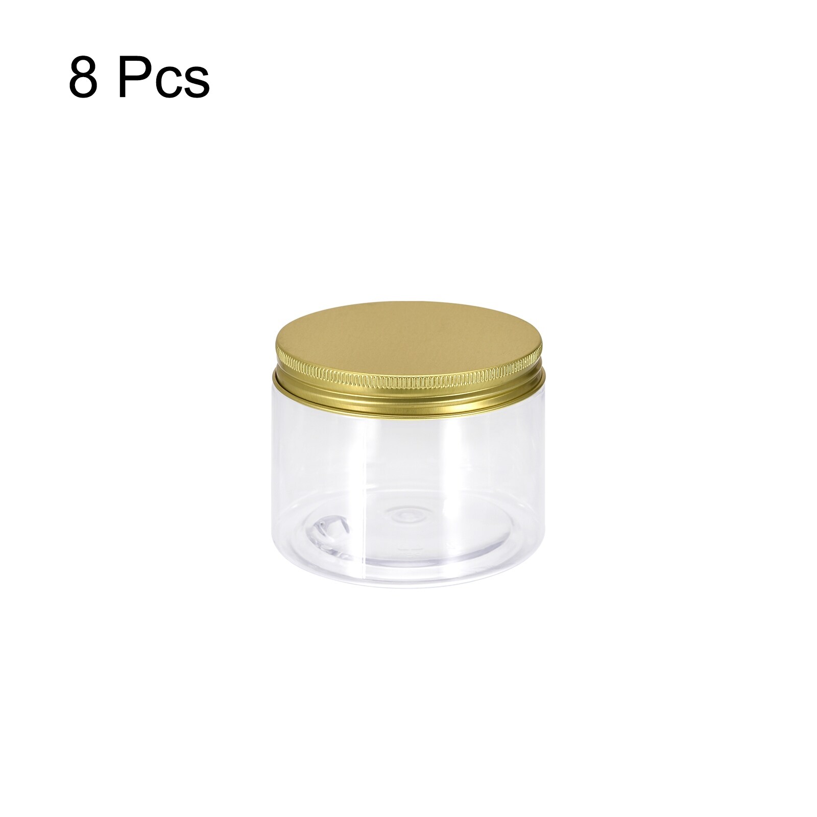 8pcs Empty Candle Containers Glass Candle Jars Candle Making Jars