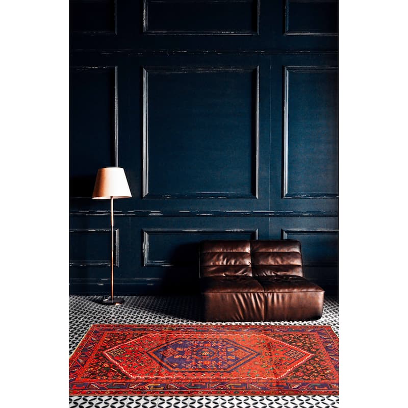 ECARPETGALLERY Hand-knotted Anadol Red Wool Rug - 5'0 x 8'8