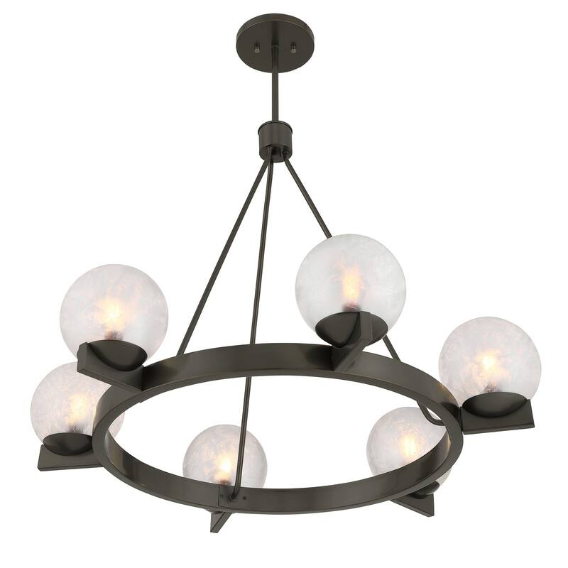 Savoy House 1-1014-6 Darien 6 Light 32" Wide Chandelier