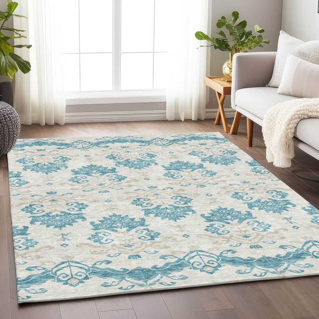 Premium Washable Super Soft Global Chic Mayfield Rug