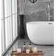 preview thumbnail 71 of 173, Adler Soaking Bathtub in Glossy White