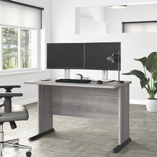Bush Computer Table Desk Studio A 48W Computer Desk by Bush Business Furniture - Bed Bath ...