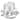 VEWEET Fiona 20-Piece Ceramic Dinner Set, Service for 4