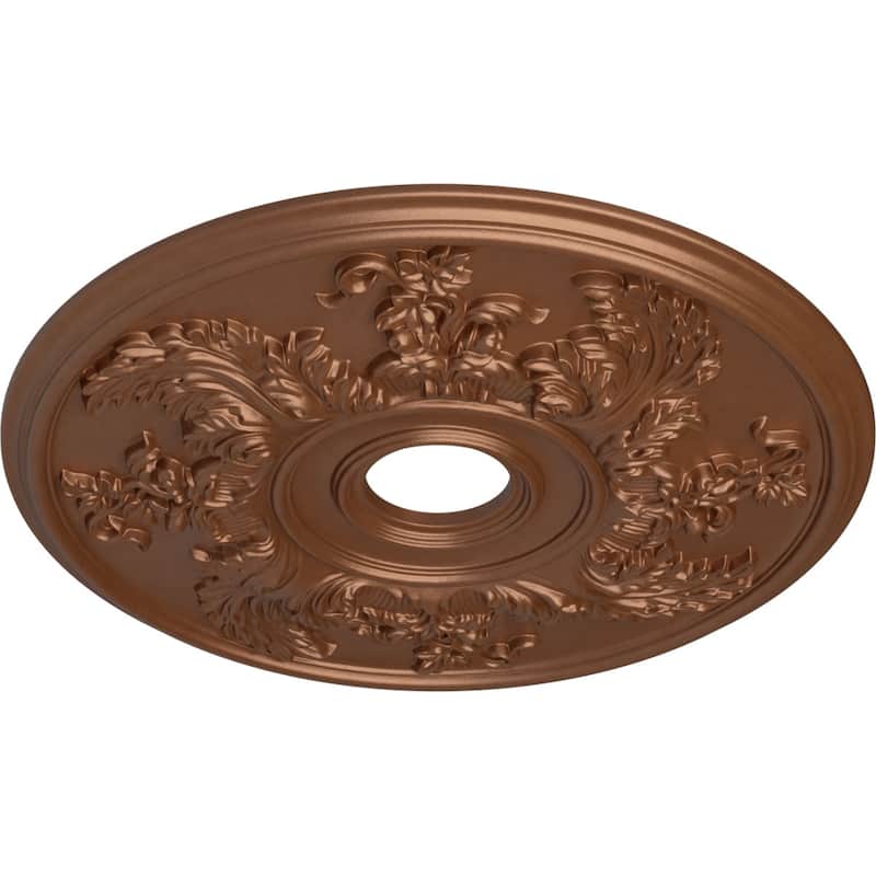 23 5/8"OD x 4 5/8"ID x 1 7/8"P Acanthus Twist Ceiling Medallion