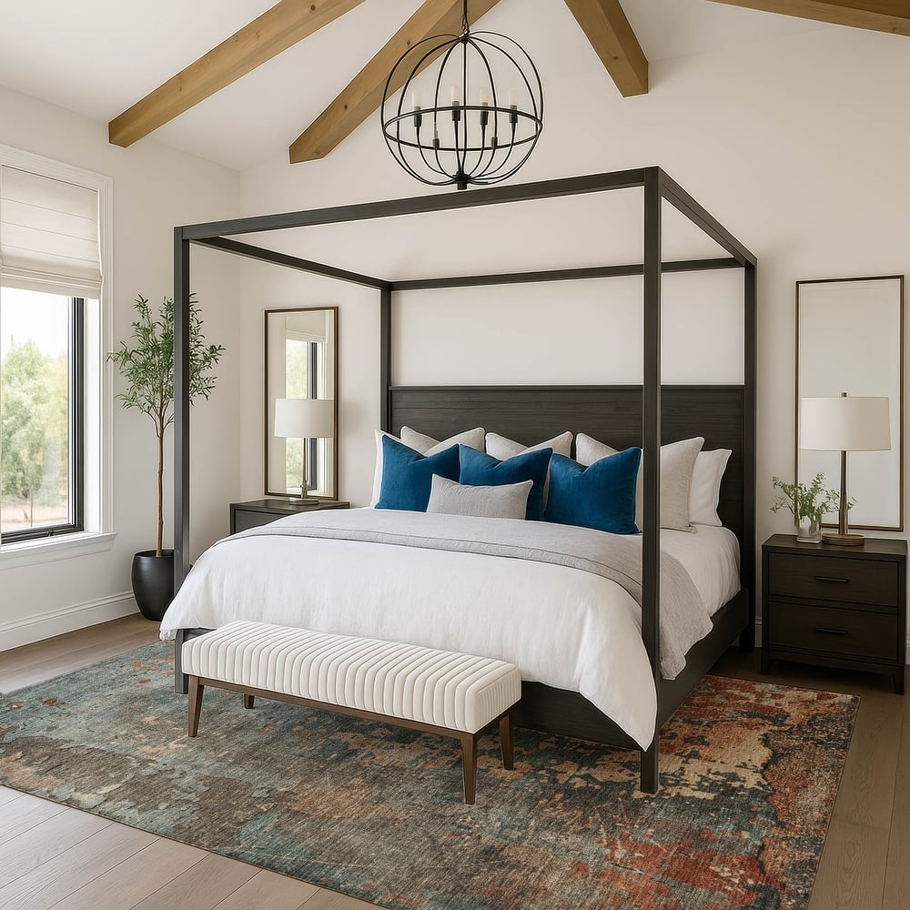 Premium Washable Super Soft Chic Abstract Mayfield Rug