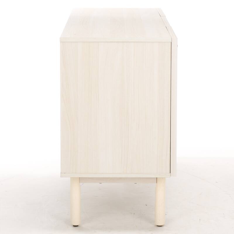 SAFAVIEH Home Aino 3 Door Sideboard/Media Stand - 54Wx19Dx30H