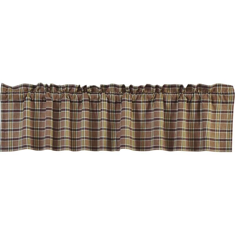 Wyatt Plaid Valance