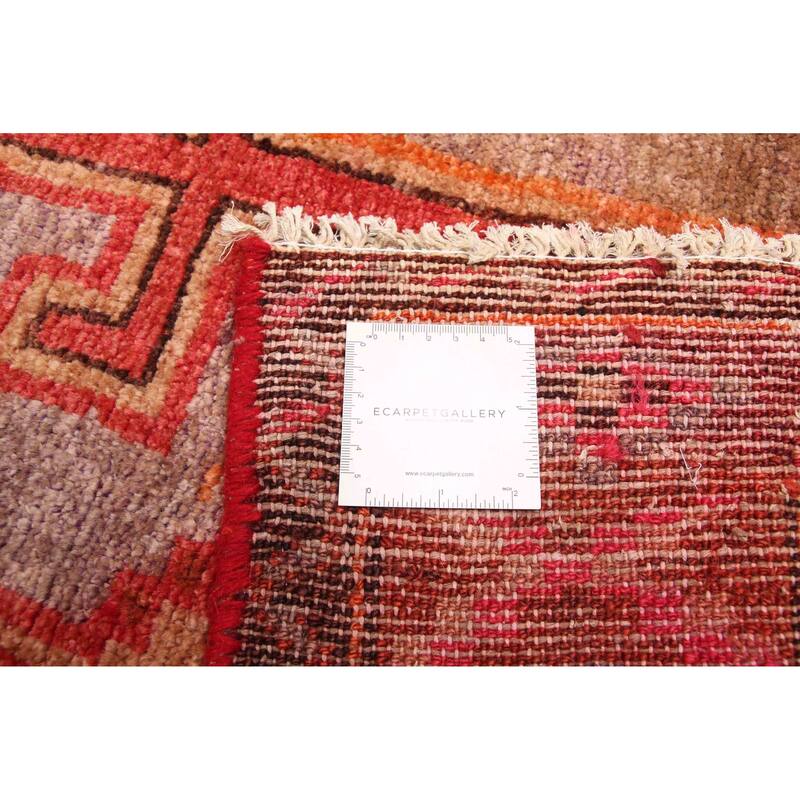 ECARPETGALLERY Hand-knotted Konya Anatolian Light Red Wool Rug - 5'0 x 7'7