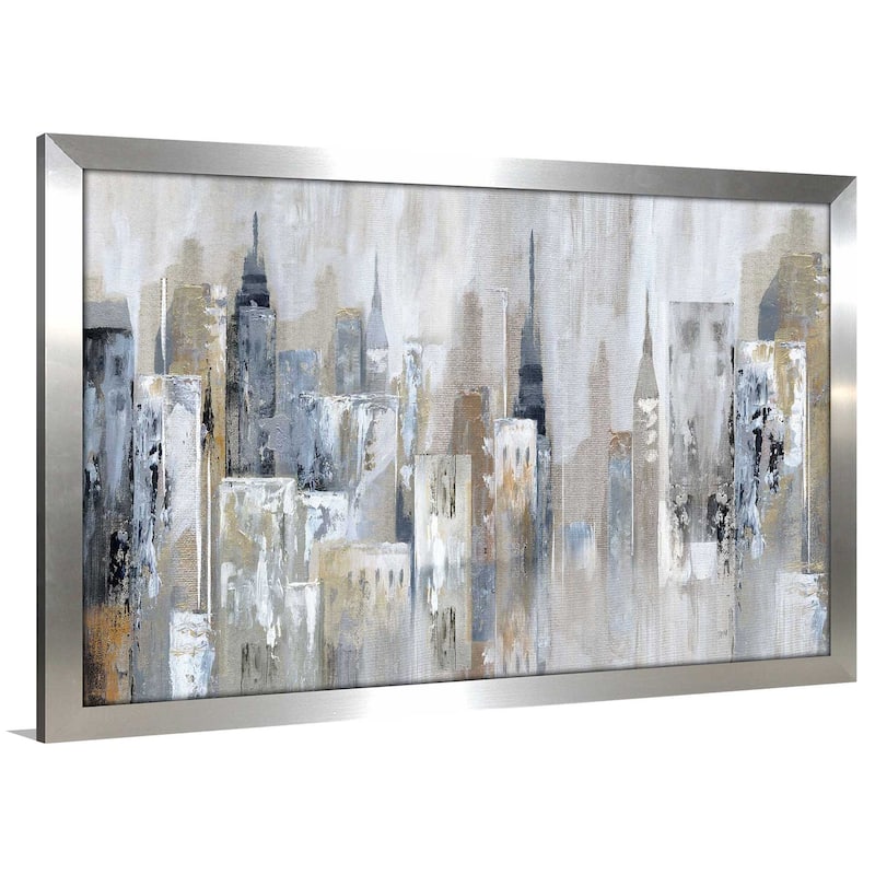 "Bay City Reflection" by Nan Print on Acrylic