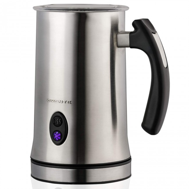 Electric Milk Frother Stainless Steel Ovente Electric Stainless Steel Milk