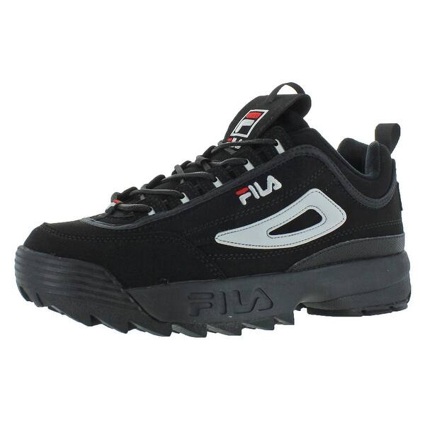 Shop Fila Mens Disruptor Ii Casual Shoes Faux Leather Mid Top