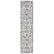 preview thumbnail 5 of 11, SAFAVIEH Tulum Analia Boho Rug 2' x 8' Runner - Ivory Grey/Charcoal - Runner