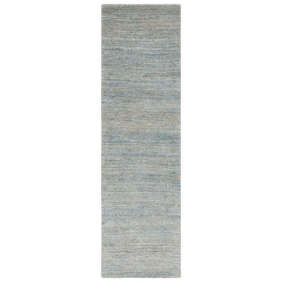 SAFAVIEH Handmade Himalaya Modern & Contemporary Solid Ivory Wool Rug