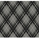 preview thumbnail 1 of 3, Seabrook Designs Bias Diamond Plaid Unpasted Wallpaper 27 in. W x 27 ft. L - Metallic Titanium & Inkwell