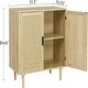 preview thumbnail 3 of 3, Sideboard Buffet CabinetKitchen Storage Cabinet - 15.8"D x 31.5"W x 34.6"H