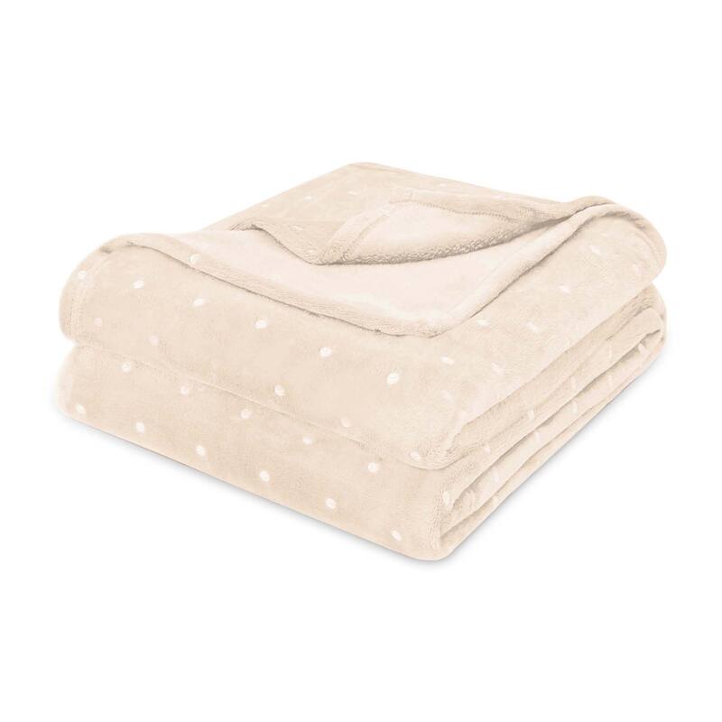 Superior Fleece Plush Medium Weight Soft Fluffy Decorative Blanket