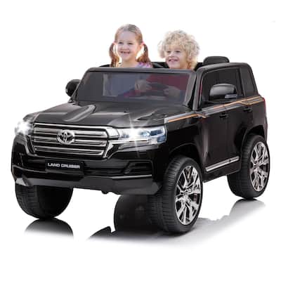 Electric Kids Ride-On Car SUV - 2 Seater Licensed Land Cruiser