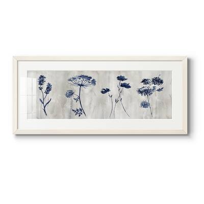 Indigo Row-Premium Gallery Framed Print