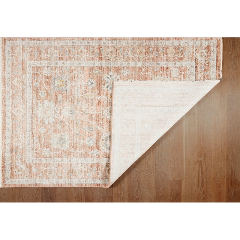 Terra by Obeetee Umbria Persian Border Rug