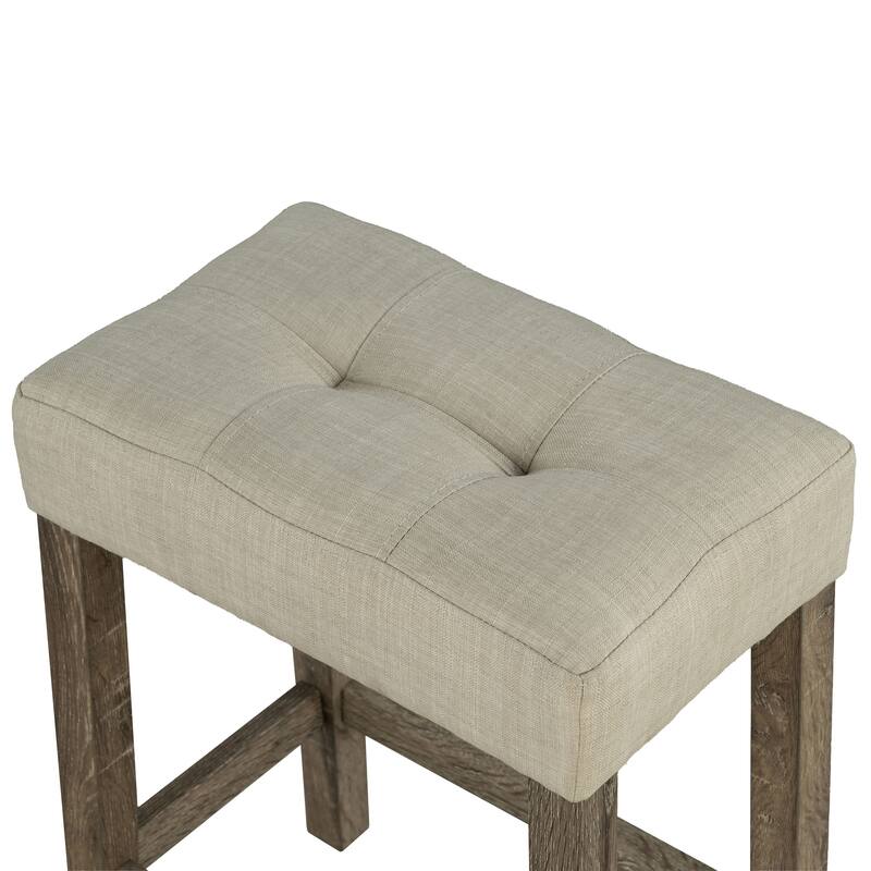 DH BASIC 3-Piece Brown Counter Height Dining Set by Denhour