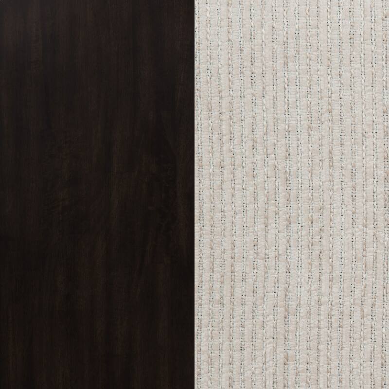 Catley 5-piece Round Drop Leaf Dining Table Set Dark Coffee