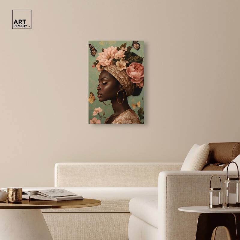 Dream Butterfly Passion Canvas by Art Remedy, Gallery Wrapped