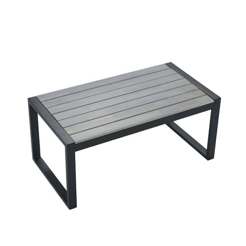 4-Piece Patio Furniture Set chair Gray