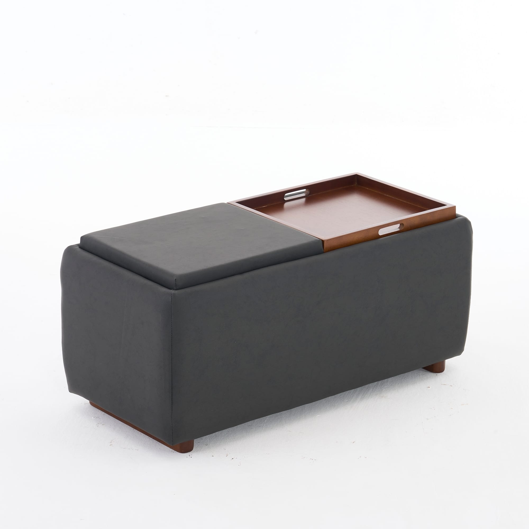 Option Black/Faux Leather