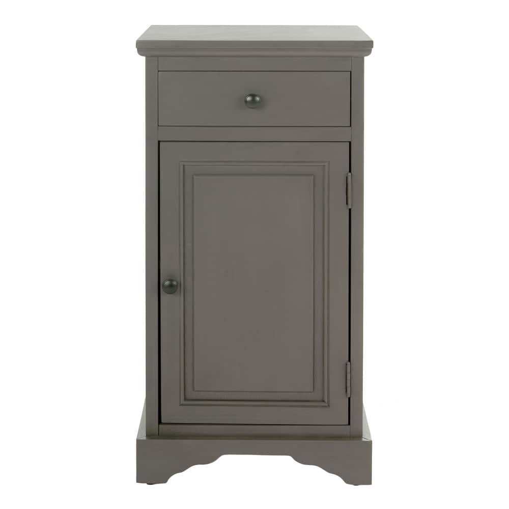 SAFAVIEH Debbie Grey Storage Cabinet - 15.9" x 13.8" x 31.5" - 16Wx14Dx32H