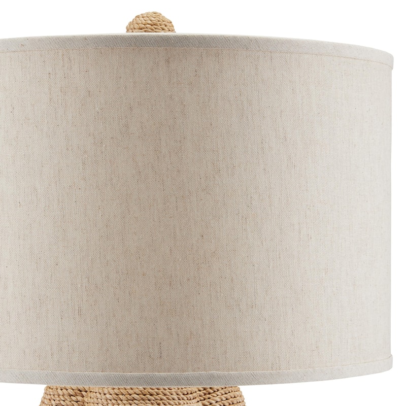 Currey & Company Karnak Rope Table Lamp - 30.5"h x 18"dia