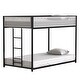 preview thumbnail 11 of 10, Twin over Twin Bunk Bed With Exchangeable Ladder